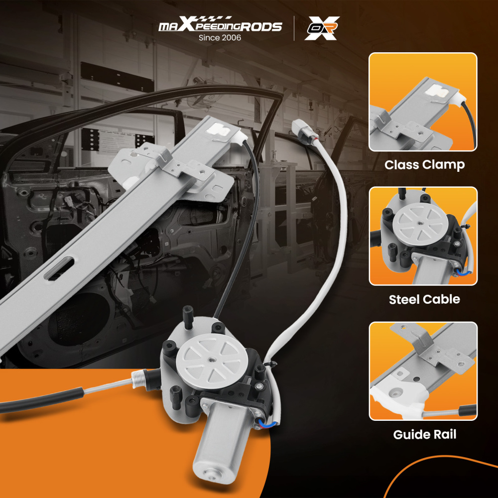 Power Window Lifter Assembly compatible for Acura MDX 01-06 Rear Right 748-559