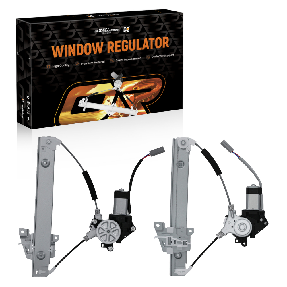 Power Window Regulator Pair compatible for Ford Escape 01-07 compatible for Mercury Mariner 05-07 Rear L+R