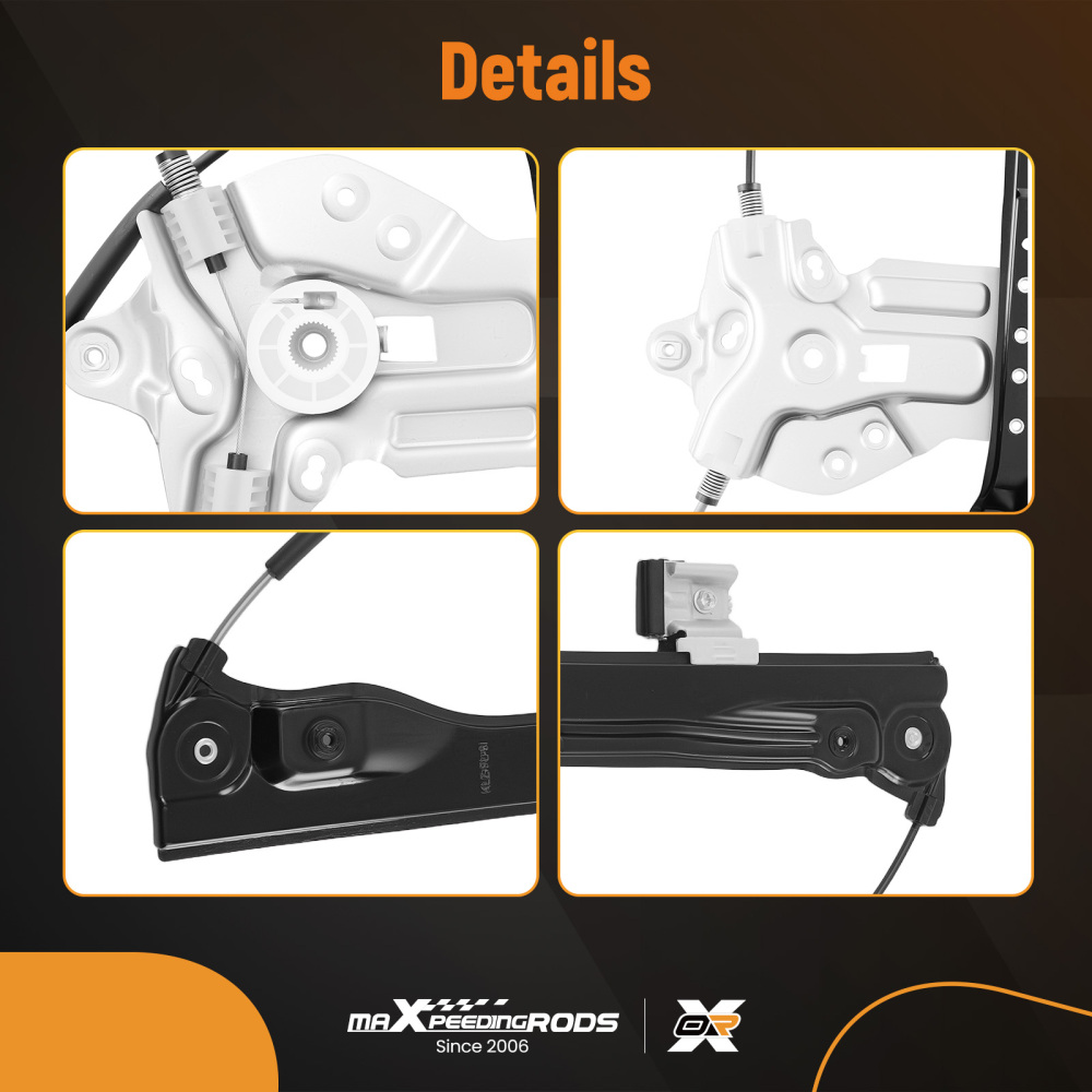 Front Left Window Regulator compatible for Chevrolet Cruze 2011-2016 95226749 749-974