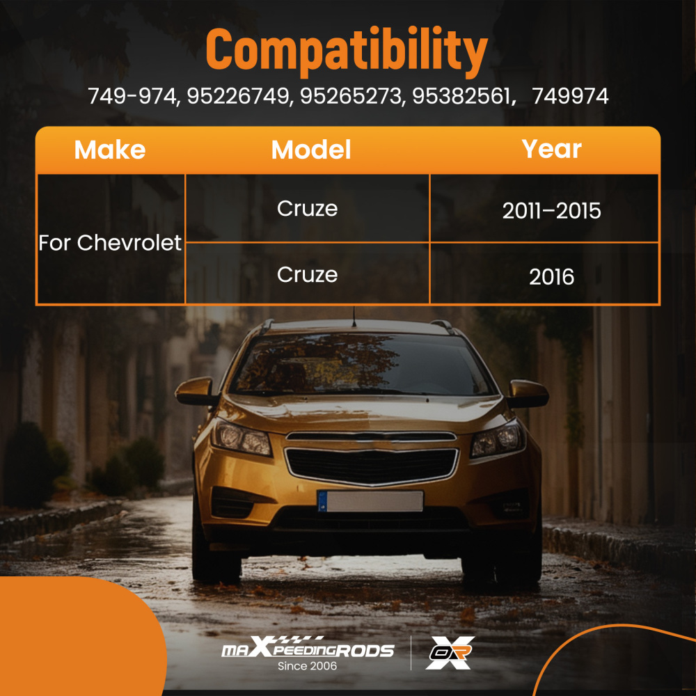 Front Left Window Regulator compatible for Chevrolet Cruze 2011-2016 95226749 749-974