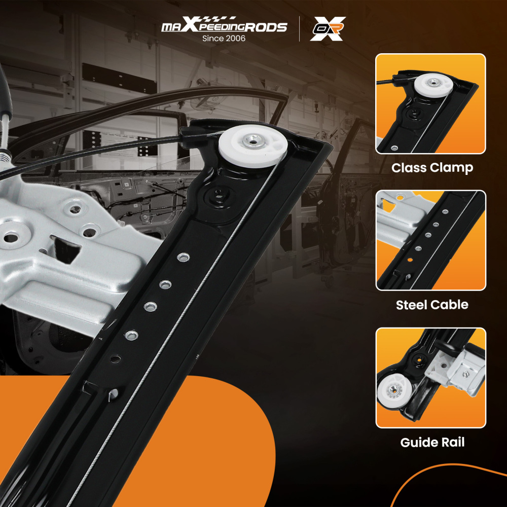 Front Right Power Window Regulator compatible for Chevrolet Cruze 11-15 95382562 749975