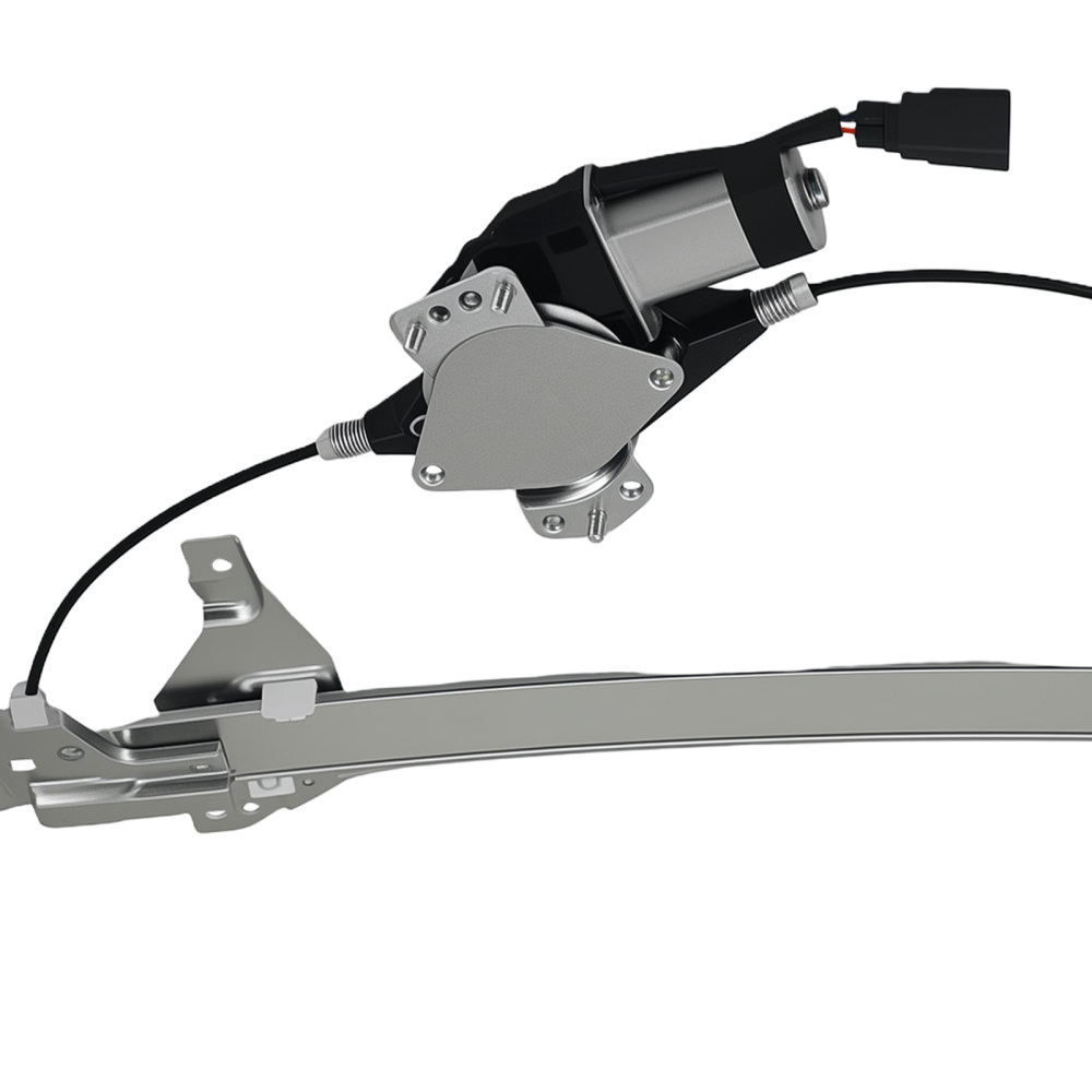Left Rear Power Window Regulator compatible for Ford F-250 F-350 F-450 2013-16 w/Motor