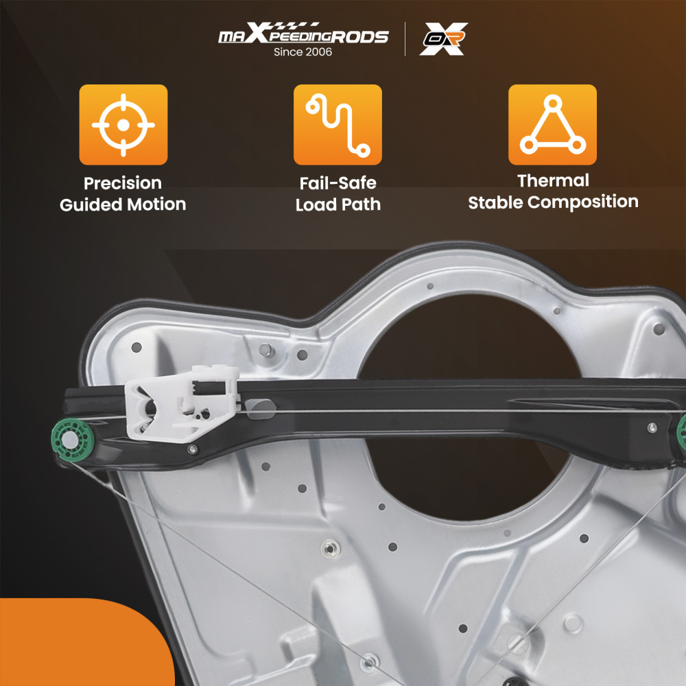 Door Window Regulator FL compatible for Skoda Octavia 1Z3 1Z5 2004-2013 1Z1837461