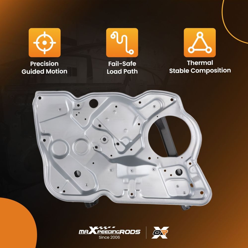 Alzacristallo Anteriore compatibile per Skoda Octavia II 1Z3 1Z5 Sinistro 2004-13 1Z1837461