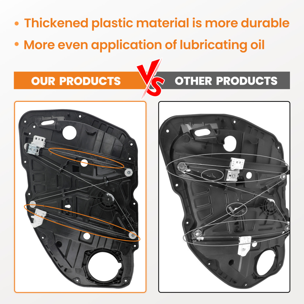 Front Power Window Regulator Panel Left Driver compatible for KIA Optima 2016-2017-2021