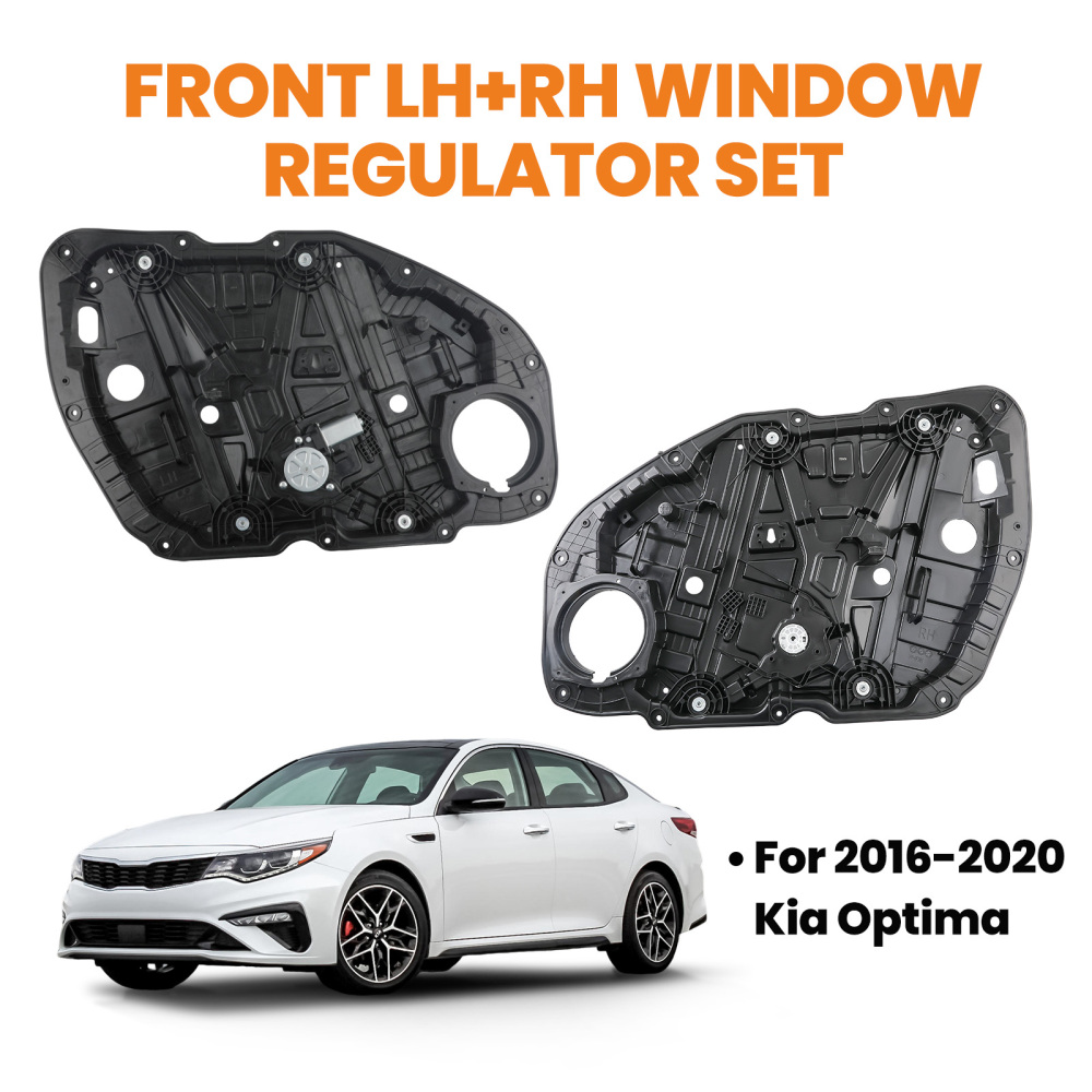 2P Set Window Regulator Front LH + RH For 2016-2020 compatible for Kia Optima82471D4000