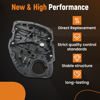 Front Right Passenger Door Window Regulator compatible for KIA Optima 2016-2020 82481D4000