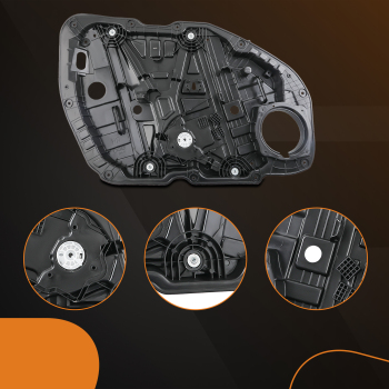 Front Right Passenger Door Window Regulator compatible for KIA Optima 2016-2020 82481D4000