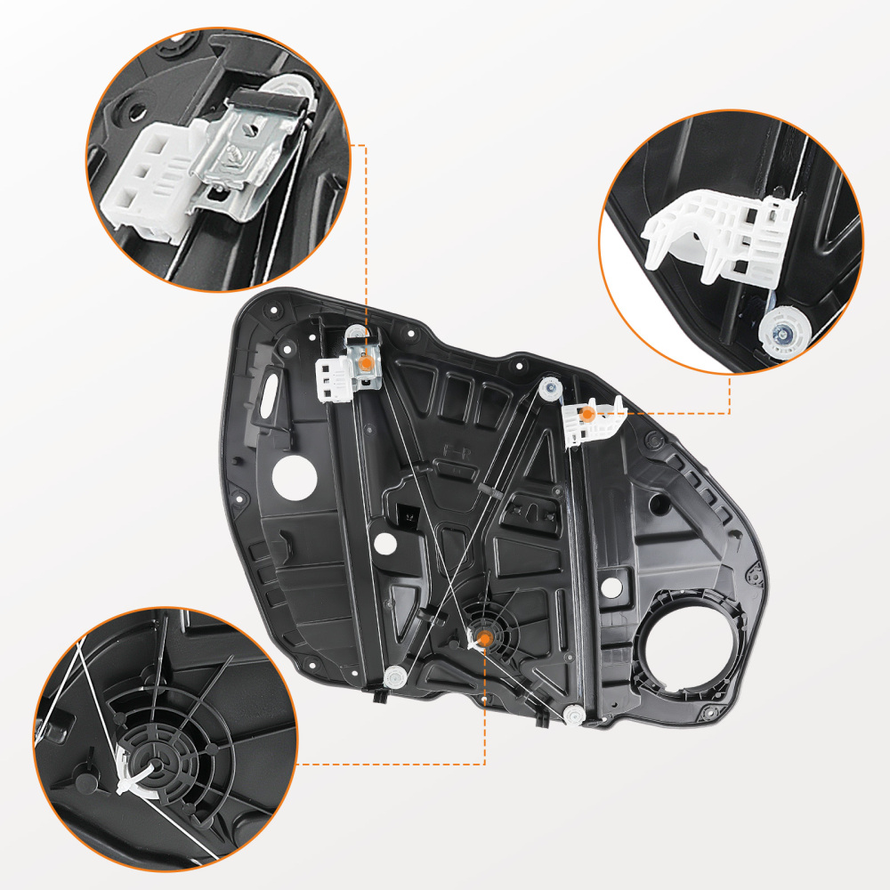 Front Right Passenger Door Window Regulator compatible for KIA Optima 2016-2020 82481D4000