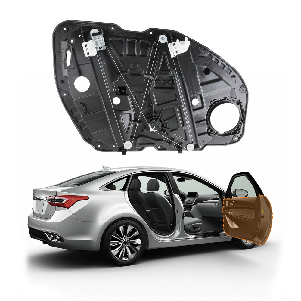 Front Right Passenger Door Window Regulator compatible for KIA Optima 2016-2020 82481D4000