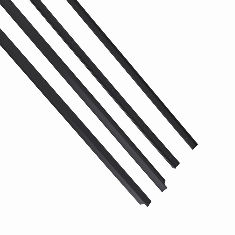 Door Window Belt Weatherstrip compatible for Nissan Pickup D21 Hardbody 1986-97 80821-01G00