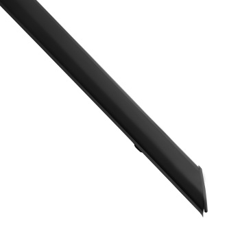 4PCS For 1996-2000 compatible for Honda Civic DX 4D Window Trim Glass Door Belt Rubber Black