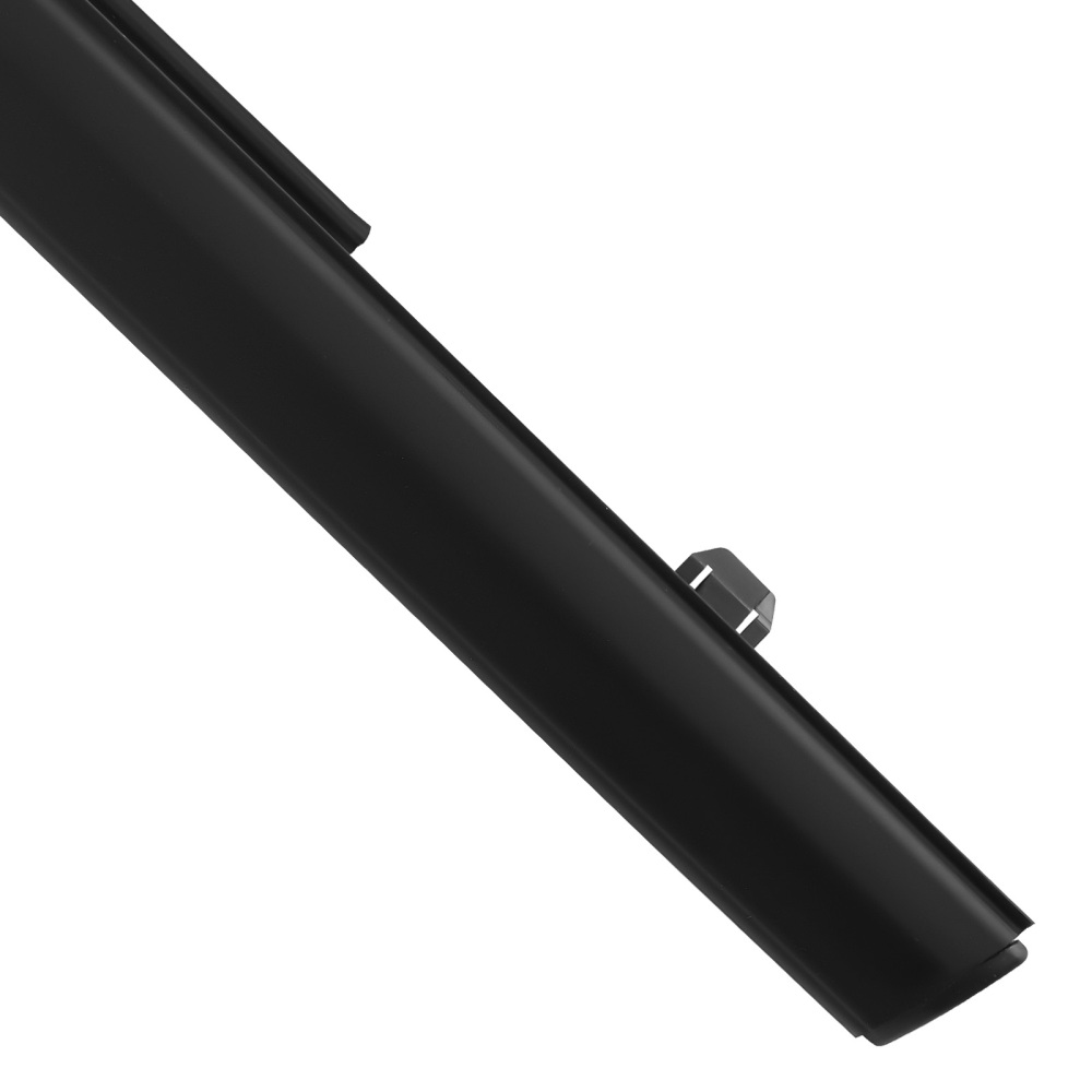 4PCS For 1996-2000 compatible for Honda Civic DX 4D Window Trim Glass Door Belt Rubber Black
