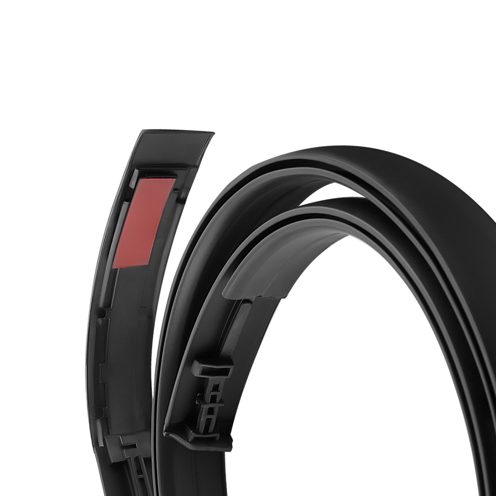 LHRH Roof Molding Weatherstrip 2pcs Kit compatible for Toyota Tacoma Double Cab 05-15