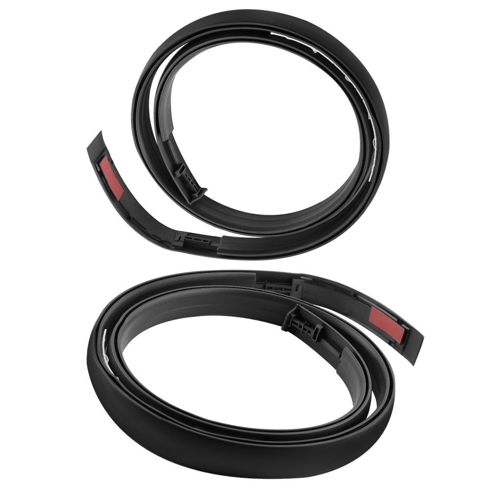 LHRH Roof Molding Weatherstrip 2pcs Kit compatible for Toyota Tacoma Double Cab 05-15