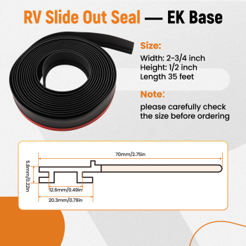 2x Rubber Black D-Seal WiperSeal Base Kit for 018-312-EKD for 018-341 EK
