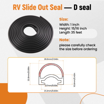 2x Rubber Black D-Seal WiperSeal Base Kit for 018-312-EKD for 018-341 EK