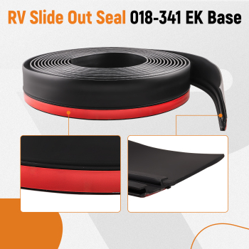 2x Rubber Black D-Seal WiperSeal Base Kit for 018-312-EKD for 018-341 EK