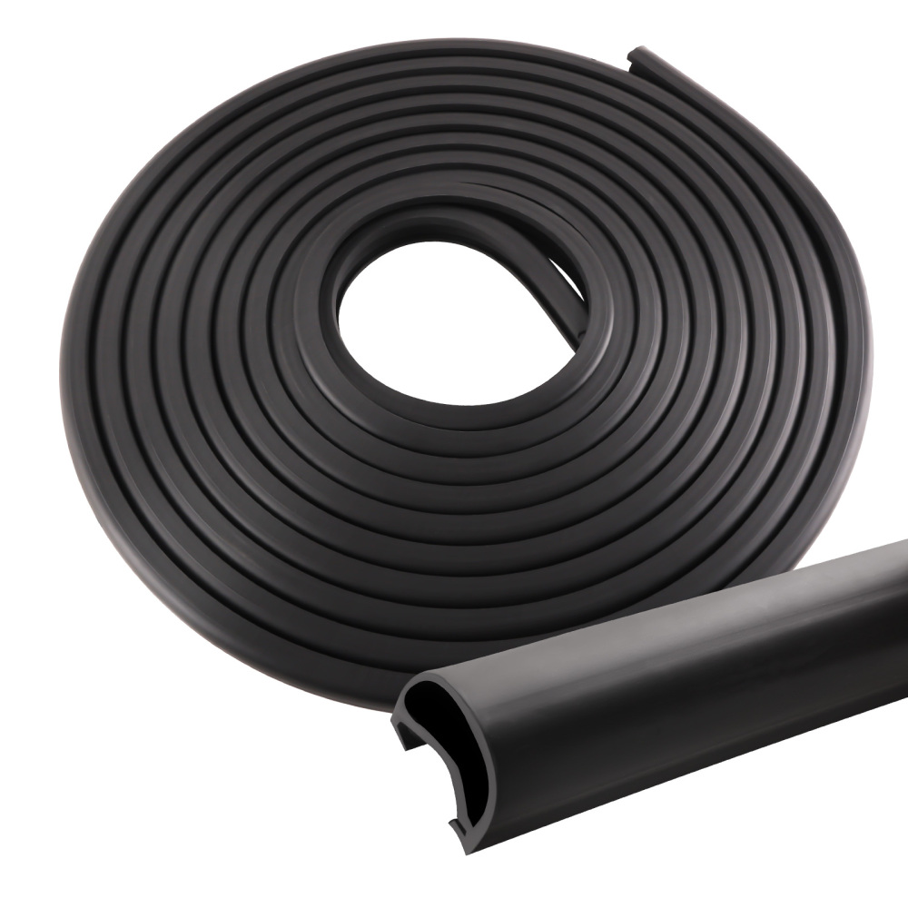 D-Seal RV Slide Out Seal RV Wiper Weather Stripping for 018-312-EKD Black