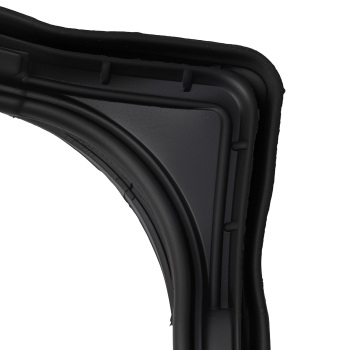 Door Weatherstrip Seal compatible for Jeep Wrangler 2007-2018 55395274AW 55395275AW