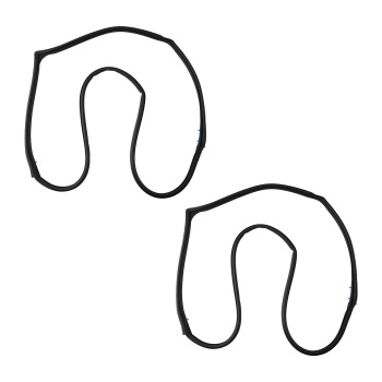 Door Weatherstrip Seal compatible for Jeep Wrangler 2007-2018 55395274AW 55395275AW