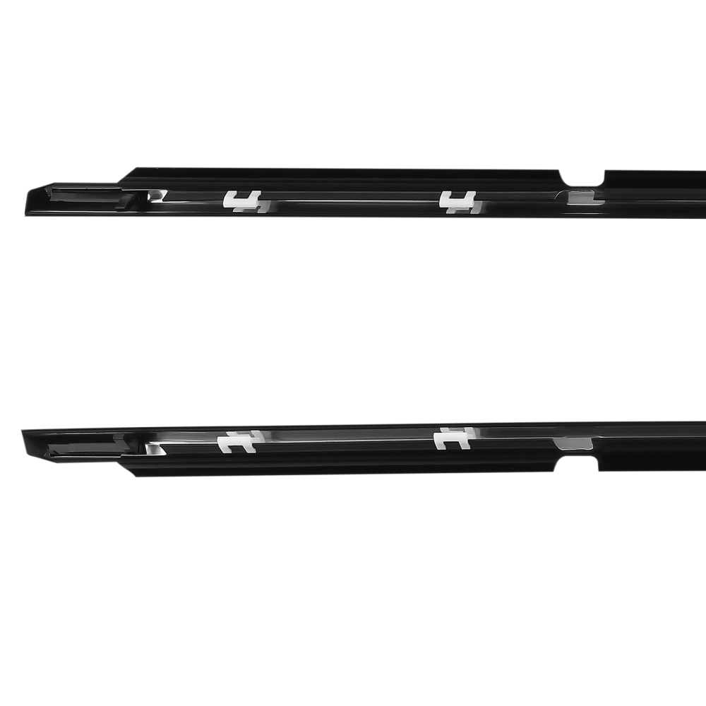 4 Chrome Front Rear Door Belt Moulding compatible for Toyota Camry 2002-200675710-33080