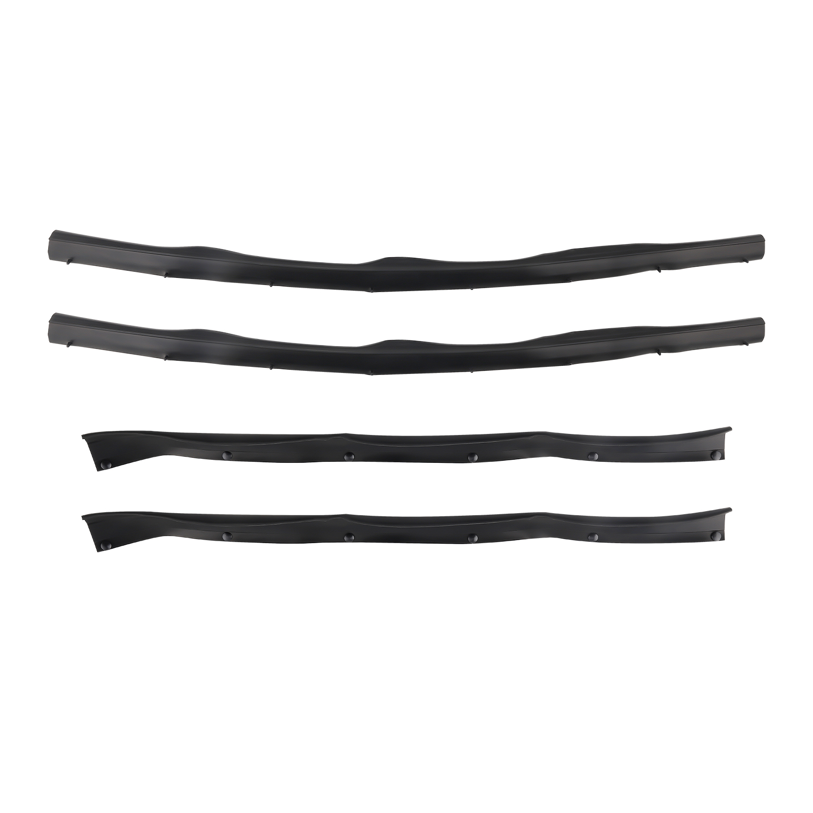 4x Lower Door Weatherstrip Seal compatible for Ford F250/F350/F450 1999-2017 F81Z-2520758
