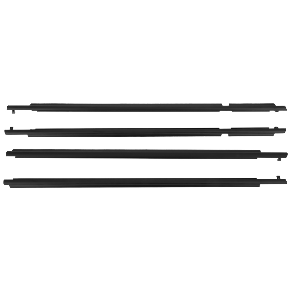 4x Rubber Window Seal Weatherstrip compatible for Toyota RAV4 2006 2007 2008 75720-42030