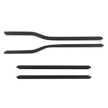 Window Weatherstrip Sweep Belt Outer Molding compatible for Ford F250 F350 F450 1999-2016