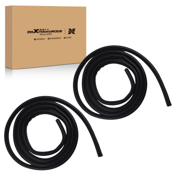 Rear Left + Right Door Weatherstrip compatible for Cadillac Escalade 2007-2014 compatible for Chevrolet