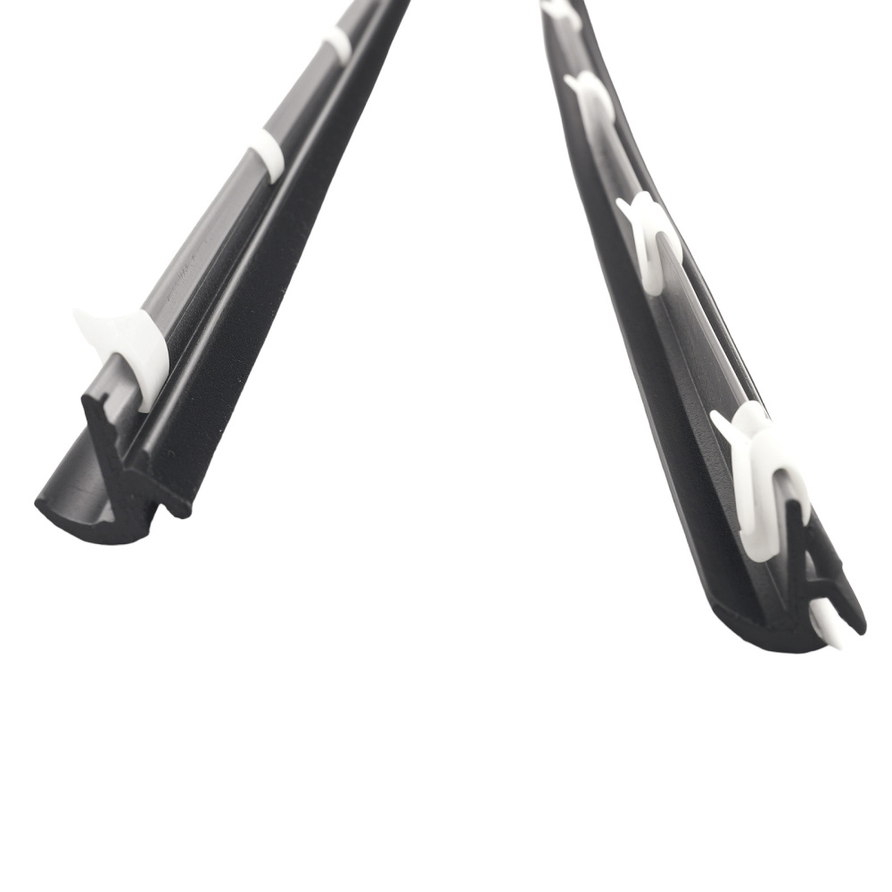 Door Glass Sweep Belt compatible for Toyota Hilux Hero LN50 LN56 1984-1988 Rubber