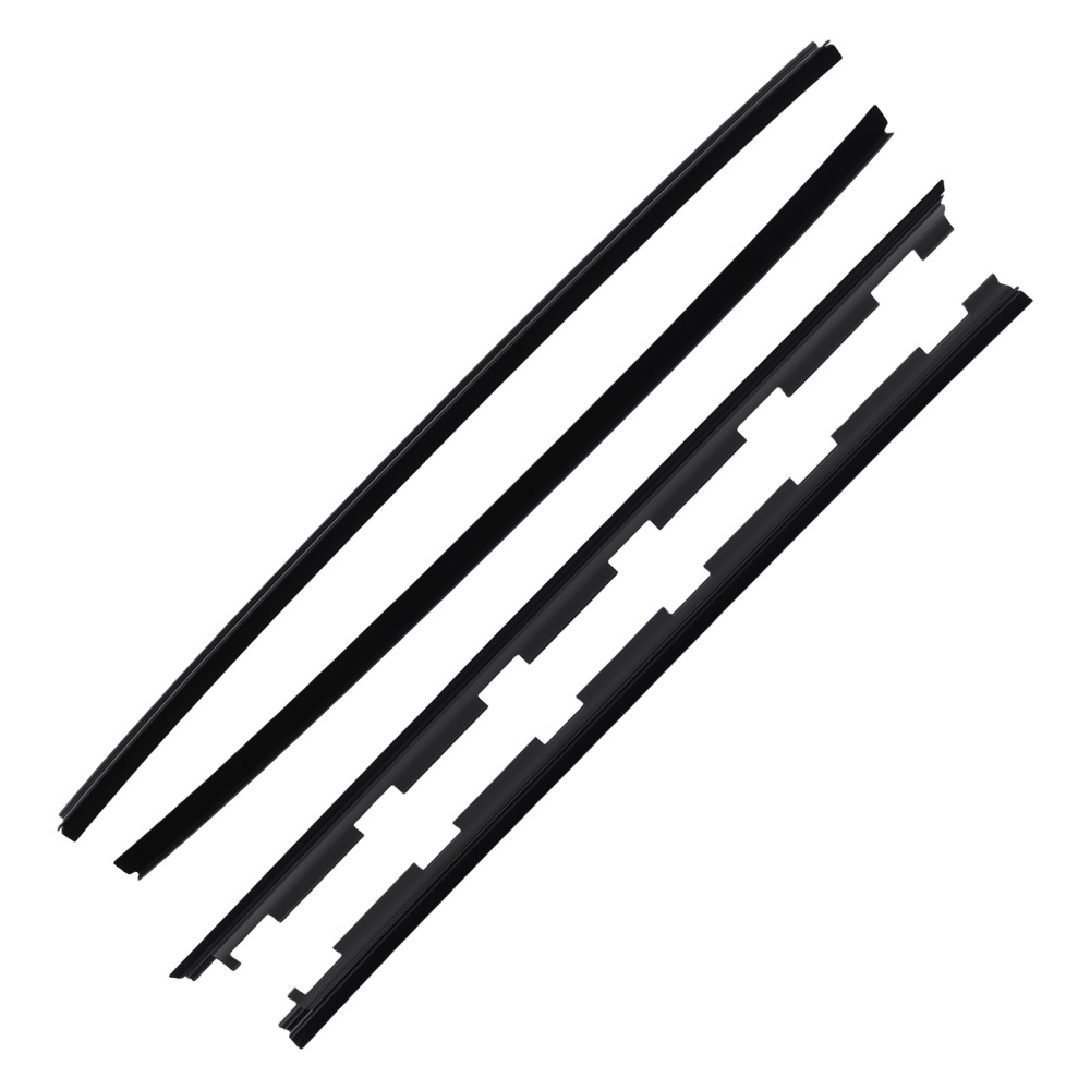 Window Weatherstrips Trim compatible for Chevrolet C3500/k3500 1988-2002 15991406 Rubber