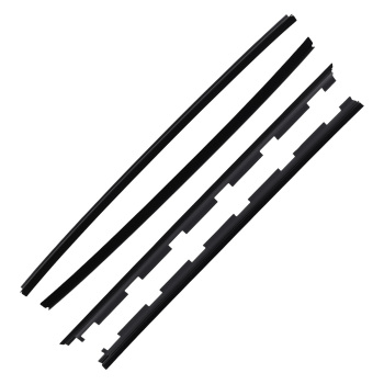 Window Weatherstrips Trim compatible for Chevrolet C3500/k3500 1988-2002 15991406 Rubber