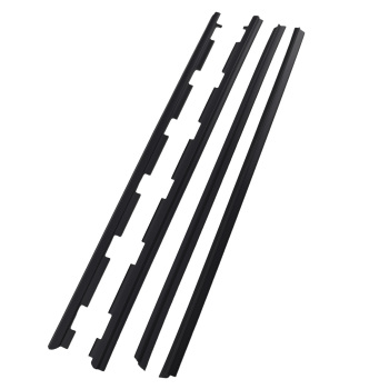 Window Weatherstrips Trim compatible for Chevrolet C3500/k3500 1988-2002 15991406 Rubber