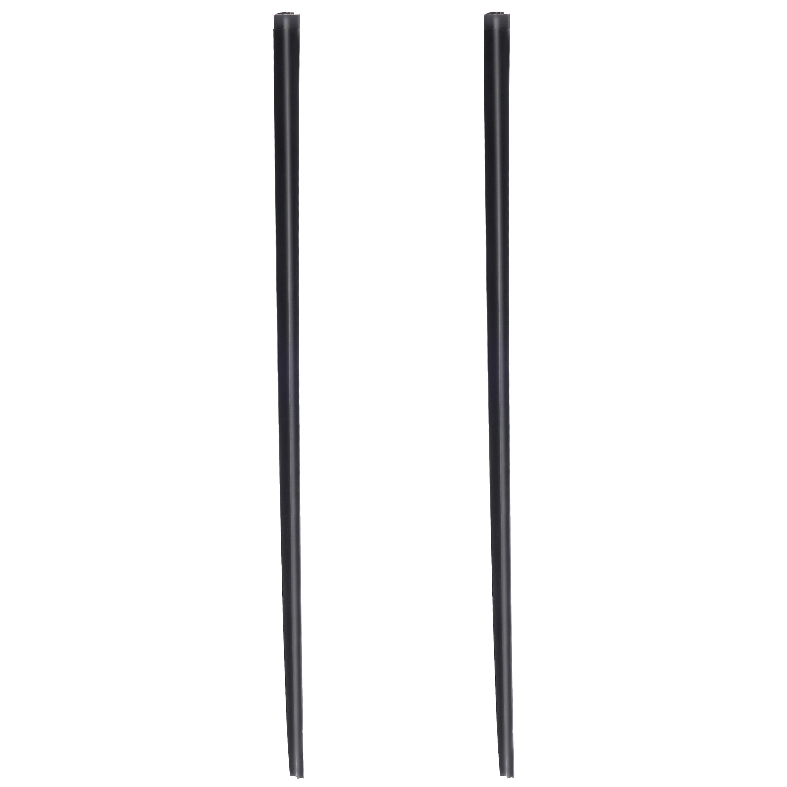 2pcs Exterior Door Window Glass Trim Kit LR compatible for Honda Civic 2D coupe 2006-11