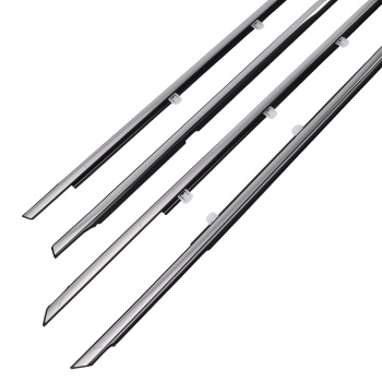 4pc Window Sweep Belt Set compatible for Honda Accord 2008-2012 72910-TA0-A01 FrontRear