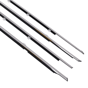 4pc Window Sweep Belt Set compatible for Honda Accord 2008-2012 72910-TA0-A01 FrontRear