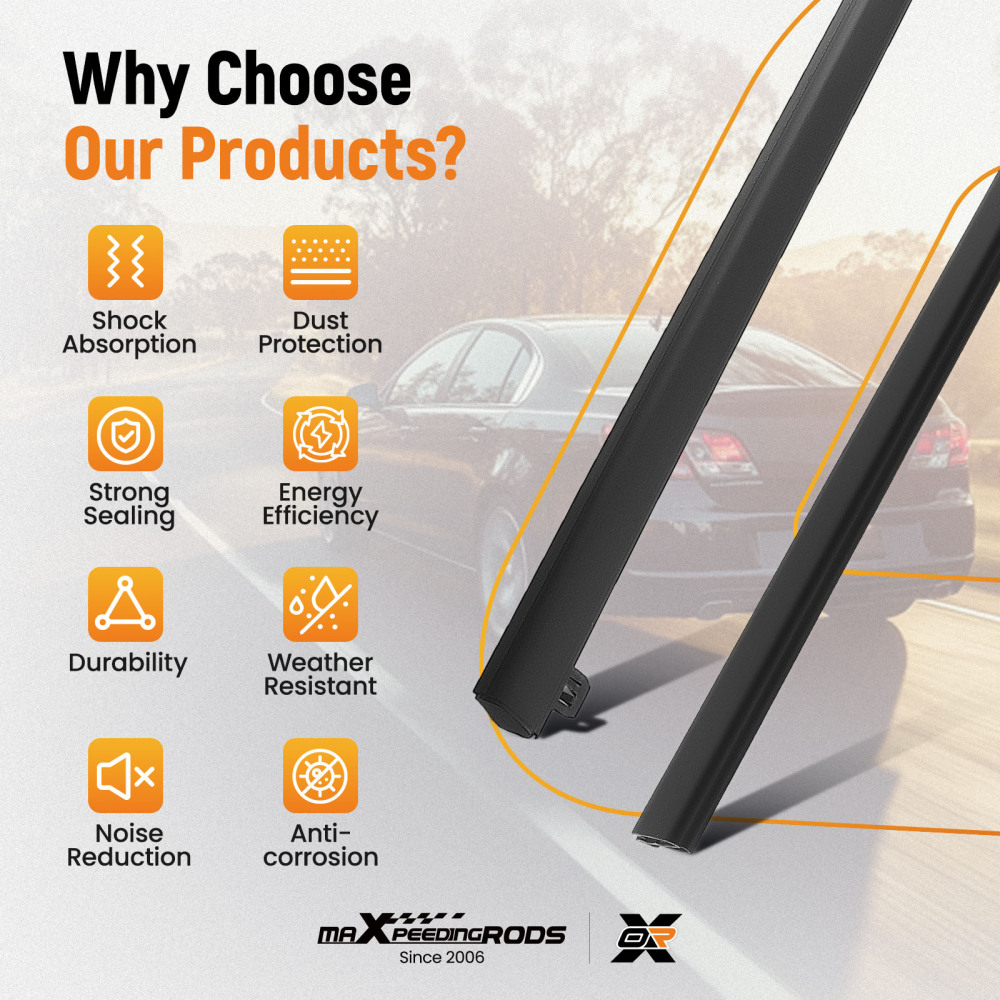 Window Belt Mould Rubber Seal Strips compatible for Holden Commodore VE VF SEDAN V6 V8