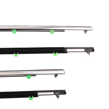 4pcs Outside Window Glass Seals Belt Door Weatherstrip compatible for Honda CR-V 2007-2011