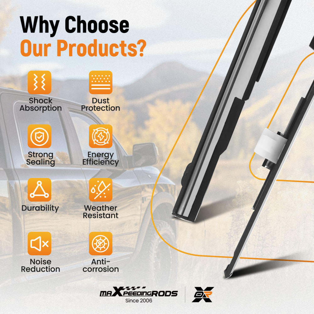 4pcs Outside Window Glass Seals Belt Door Weatherstrip compatible for Honda CR-V 2007-2011