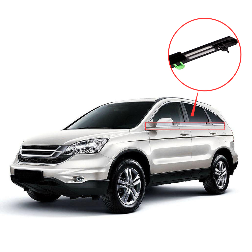 4pcs Outside Window Glass Seals Belt Door Weatherstrip compatible for Honda CR-V 2007-2011