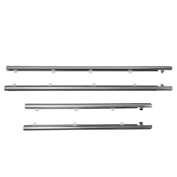 4pc Weatherstrip Window Moulding Trim compatible for Acura TSX 2009-2014