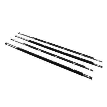 4pc Door Belt Weatherstrip Assembly compatible for Honda Civic Sedan 1992-95 72450-SR4-003
