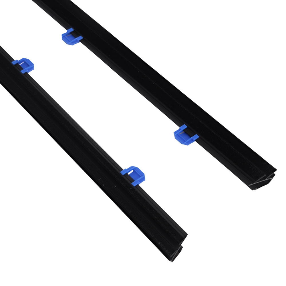 Door Window Belt Kit L+R compatible for Honda Civic 2D 12-15 72410-TS8-A01 Weatherstrip