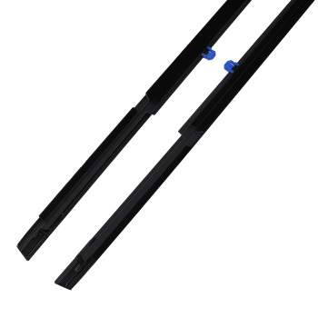 Door Window Belt Kit L+R compatible for Honda Civic 2D 12-15 72410-TS8-A01 Weatherstrip