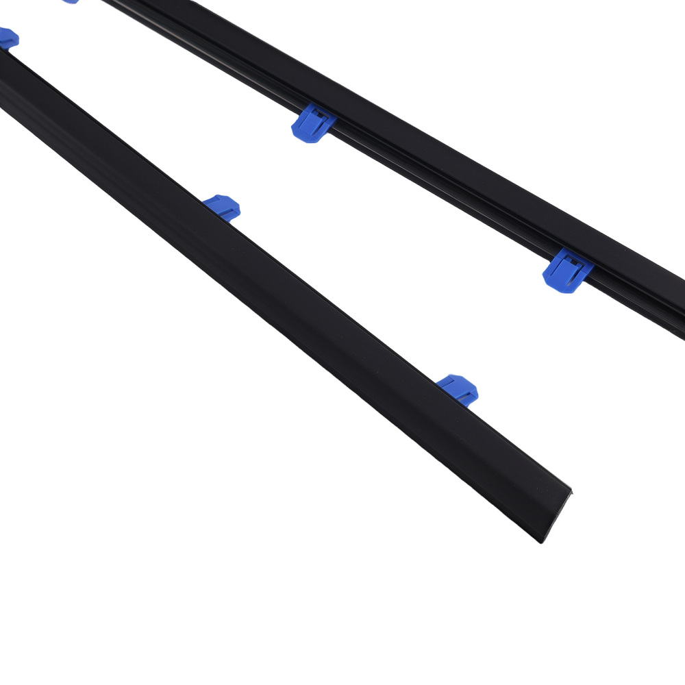 Door Window Belt Kit L+R compatible for Honda Civic 2D 12-15 72410-TS8-A01 Weatherstrip