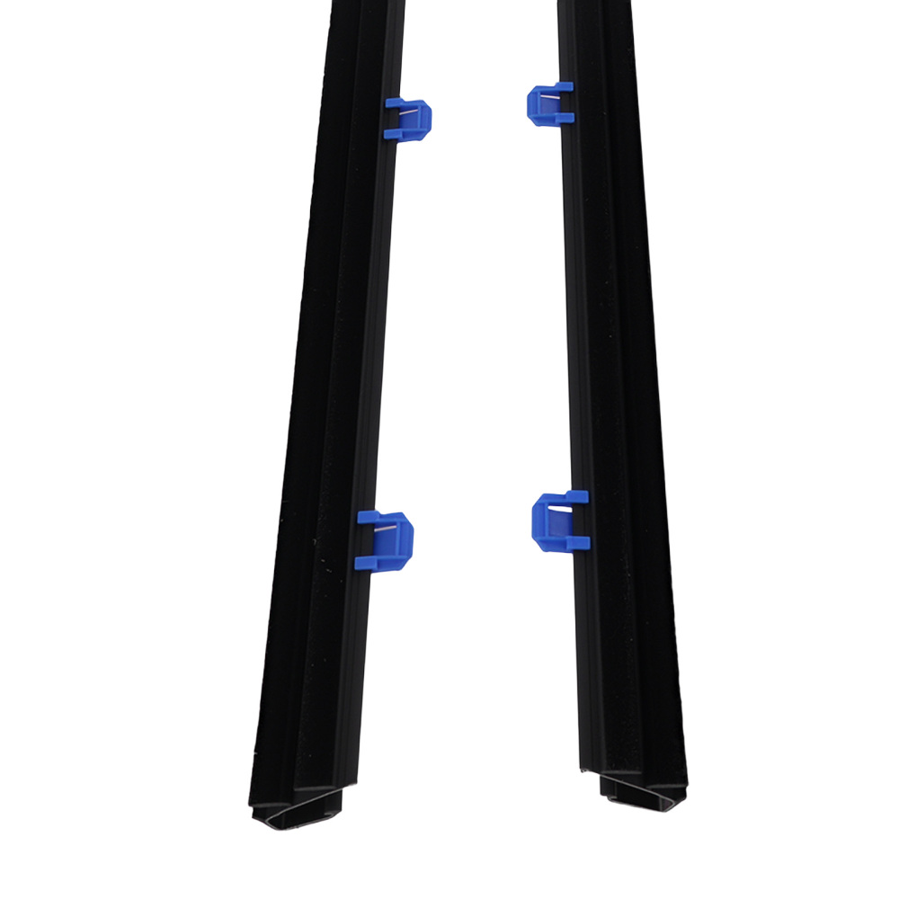 Door Window Belt Kit L+R compatible for Honda Civic 2D 12-15 72410-TS8-A01 Weatherstrip