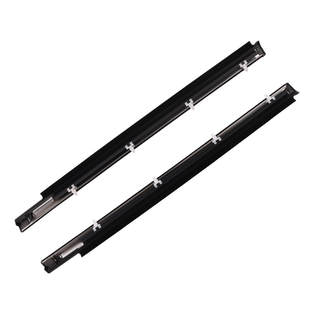 4x Door Belt Molding Weatherstrip Set compatible for Toyota SEQUOIA 2001-2007 75710-0C010