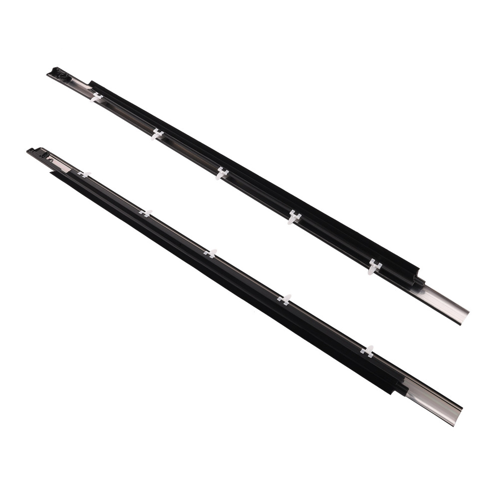 4x Door Belt Molding Weatherstrip Set compatible for Toyota SEQUOIA 2001-2007 75710-0C010