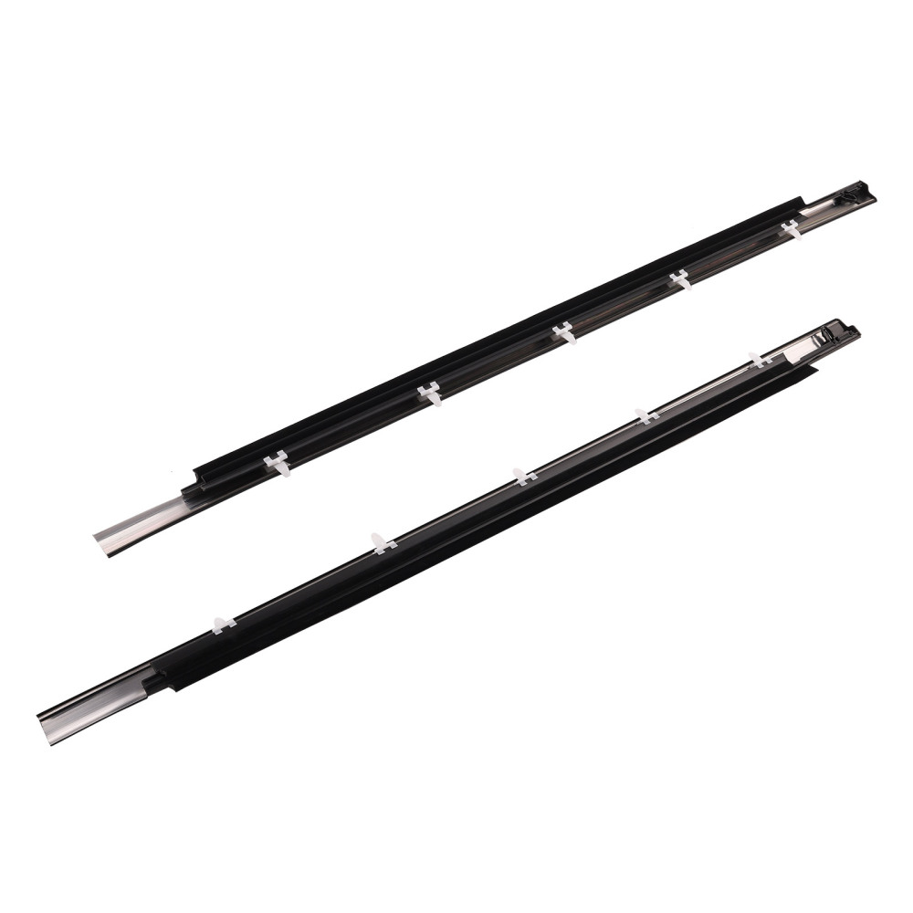 4x Door Belt Molding Weatherstrip Set compatible for Toyota SEQUOIA 2001-2007 75710-0C010